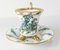 19th Century German Porcelain Teacup and Saucer from KPM, Set of 2 13