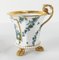 19th Century German Porcelain Teacup and Saucer from KPM, Set of 2, Image 4