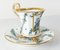 Taza de té y platillo alemana de porcelana, siglo XIX de KPM. Juego de 2, Imagen 2