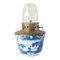 Lampe de Bureau Coupe Opium Bleue et Blanche, Chine, 18ème Siècle 1