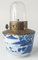 18th Century Chinese Blue and White Cup Opium Table Lamp 5