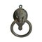 Aldaba en forma de elefante de bronce de finales del siglo XIX, Imagen 4