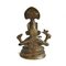 Ganesha antiguo pequeño de bronce, Imagen 3
