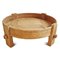 Vintage Chakki Wooden Grinder Table 2