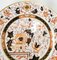 English Staffordshire Imari Style Plate 3