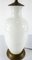 French White Opaline Glass Table Lamp 8