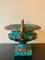 Early 20th Century Grand Tour Classical Faux Malachite Cast Iron Urn, Image 8