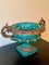 Early 20th Century Grand Tour Classical Faux Malachite Cast Iron Urn 5