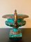 Early 20th Century Grand Tour Classical Faux Malachite Cast Iron Urn 10