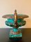 Early 20th Century Grand Tour Classical Faux Malachite Cast Iron Urn, Image 10