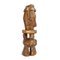 Figura de madera colonial africana vintage, Imagen 4