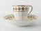 Antique Georgian English Royal Crown Derby Teacup and Saucer, Set of 2 2