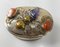 Vintage Silverplate Trinket Box with Ant and Semi-Precious Stones 6
