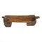 Reposacabezas vintage de madera Dinka, Imagen 5
