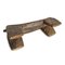 Reposacabezas vintage de madera Dinka, Imagen 7