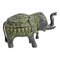 Figura di elefante Jaipur in bronzo vintage, Immagine 1