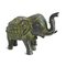Figura di elefante Jaipur in bronzo vintage, Immagine 2