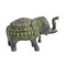 Figura de elefante de Jaipur vintage de bronce, Imagen 7
