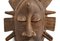 Vintage Senufo Maske aus geschnitztem Holz 4
