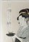Nach Kitagawa Utamaro, Ukiyo-E, Holzschnitt, 1890er 2