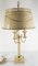 Late 20th Century Decorative Off White French Style Tole Table Lamp 3