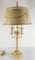 Late 20th Century Decorative Off White French Style Tole Table Lamp 2