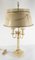 Late 20th Century Decorative Off White French Style Tole Table Lamp 12