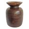 Carved Wood Vintage Rustic Pot 1