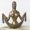 Art Deco Aschenbecher aus Bronze & Onyx, 20. Jh. im Stil von Hagenauer 4