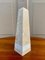 Neoclassical Marble Cream and Gray Obelisk 6