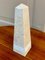 Obelisco gris y crema de mármol neoclásico, Imagen 2