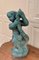Neoclassical Italian Cherub or Putto Cast Stone Garden Statue 2