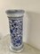 Chinoiserie Blue and White Porcelain Garden Stool, Image 3