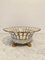Reticulated Gold Gilt Porcelain Lion Paw Footed Basket, Image 5