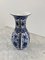 Delfts Blue and White Chinoiserie Porcelain Vase, Image 5