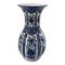 Delfts Blue and White Chinoiserie Porcelain Vase 1