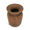 Vaso in legno rustico vintage India, Immagine 2