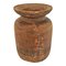 Vintage Rustic Wooden Vessel India, Image 1