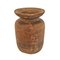 Vaso in legno rustico vintage India, Immagine 7