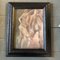 Cuadro doble desnudo, años 70, pintura sobre lienzo, enmarcado, Imagen 4