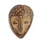 Máscara de Lega vintage de madera tallada, Imagen 3