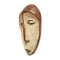 Máscara de madera simple Lega vintage, Imagen 2