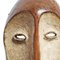 Máscara de madera simple Lega vintage, Imagen 3