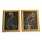 Female Nude Drawings, 1950s, Artwork on Paper, Framed, Image 1