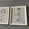 Estudio de figura femenina desnuda, años 50, carboncillo sobre papel, Imagen 3