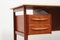 Bureau Mid-Century Indépendant en Teck avec Plateau Flottant par Gunnar Nielsen Tibergaard pour Tibergaard 5