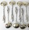 Late 19th Century Durgin Cattails Sterling Silver Demitasse Chocolate Spoons, Set of 12, Image 8