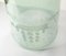 19th Century Hand Blown Etched Glass Beaker Vase with Tall Ship 9