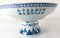 19th Century Chinese Underglaze Blue and White Pedestal Dish, Image 6