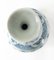 20th Century Chinese Chinoiserie Blue and White Double Gourd Vase, Image 7